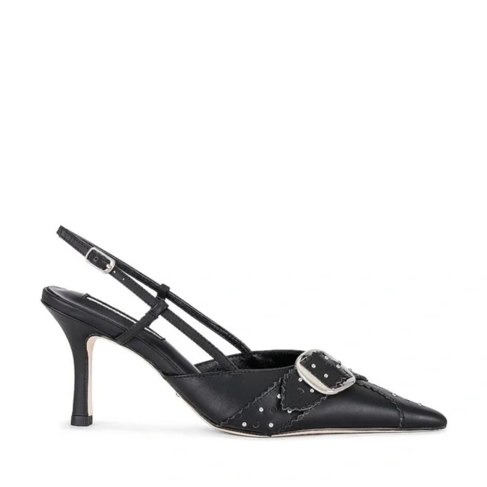 Black Slingback Heels